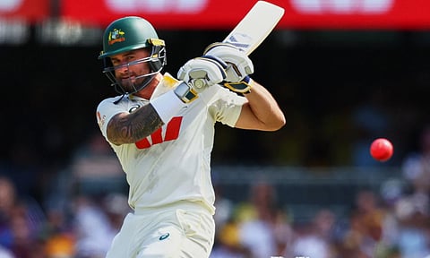 Jake Weatherald scored his maiden test half-century (Photo: AP)