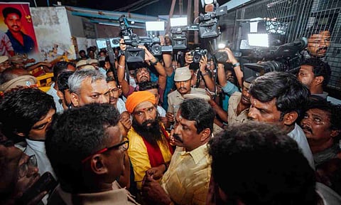 Thiruparankundram row: Police book TN BJP chief, 112 others