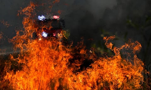 Bushfire in Australian state (IANS)