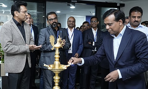 Cognizant CEO Ravi Kumar at the inauguration of the India Artificial Intelligence Lab and the Cognizant Moment™ Studio in Bengaluru