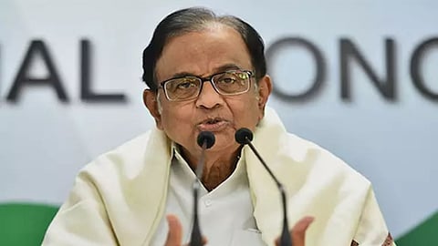Senior Congress leader and former Union Finance Minister P Chidambaram