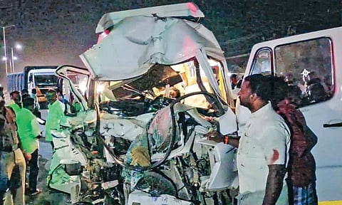 File Image of road accident&nbsp;