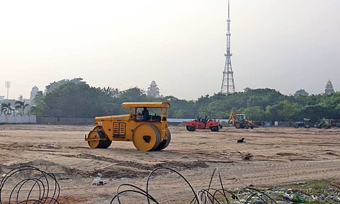 The GCC has already started the levelling and paving works for the parking facility
