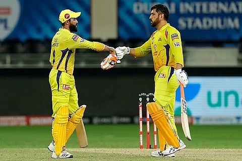 MS Dhoni and Ravindra Jadeja