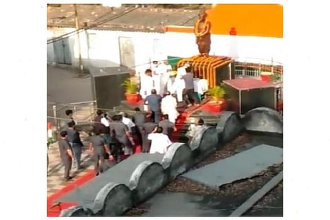 Screengrab from the video