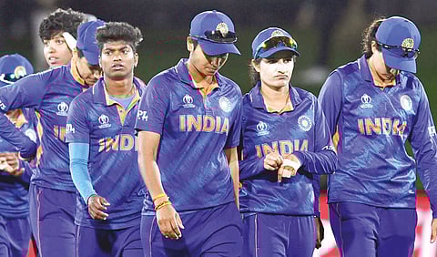 India finished fifth in the table with six points