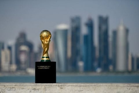 FIFA World Cup trophy (Photo: Twitter/FIFA Media)