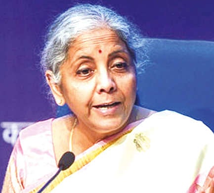 Finance Minister Nirmala Sitharaman