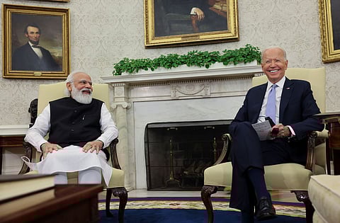 Prime Minister Narendra Modi and US President Joe Biden