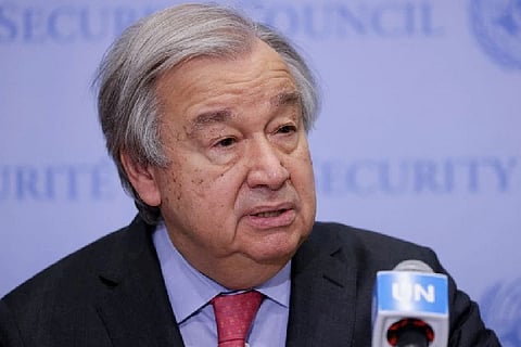 UN Secretary-General Ant?nio Guterres