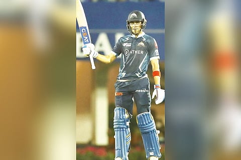 Shubman Gill came good for Gujarat