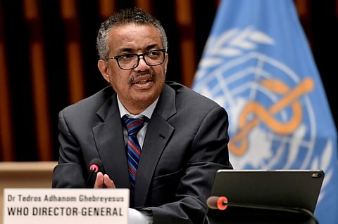 WHO Director-General Dr Tedros Ghebreyesus