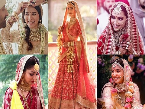 10 Bollywood brides who grabbed eyeballs with their dreamy wedding looks