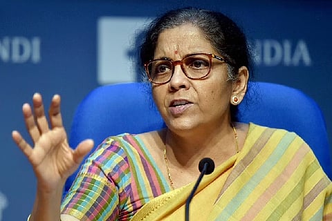 Finance Minister Nirmala Sitharaman