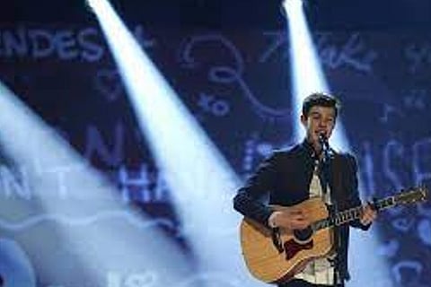Singer Shawn Mendes