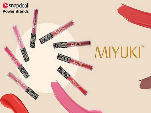 Snapdeal launches Beauty Brand "Miyuki" under its Power Brands Program