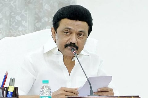 Chief Minister M K Stalin