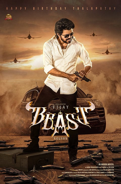 Vijay-starrer Beast poster look
