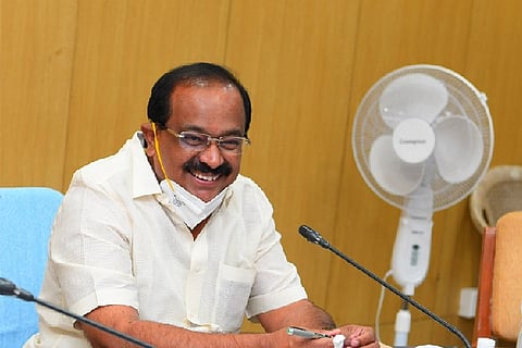 Food Minister R Sakkarapani