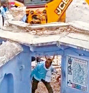 Screengrab from the video