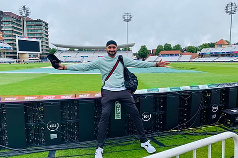 Cricketer-turned-politician Harbhajan Singh