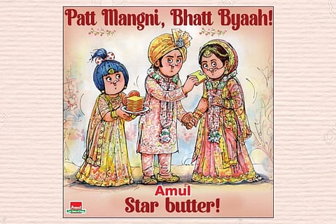 Image posted by Amul India