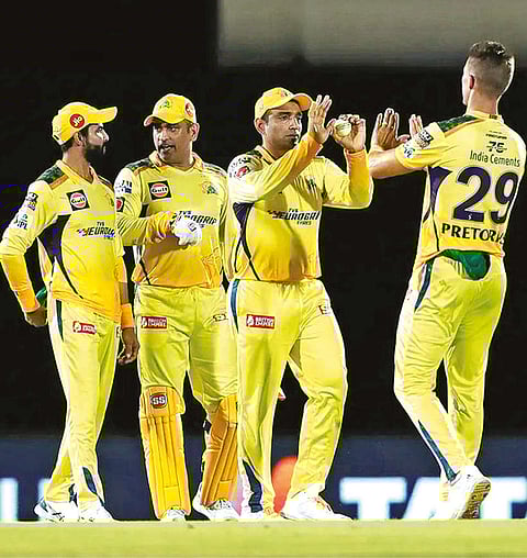 Chennai Super Kings would look to snap its three-match losing streak on Saturday