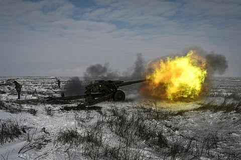 Russia says checkpoint in Kursk region shelled from Ukraine