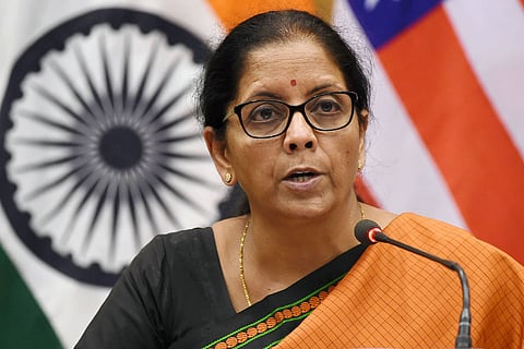 Finance Minister Nirmala Sitharaman