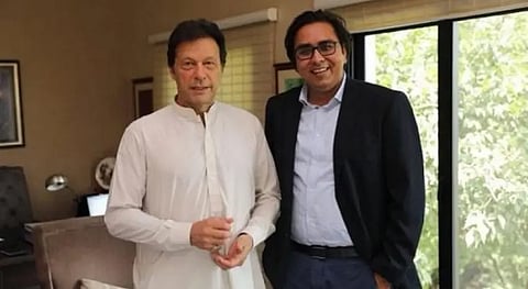 Imran Khan and Shahbaz Gill