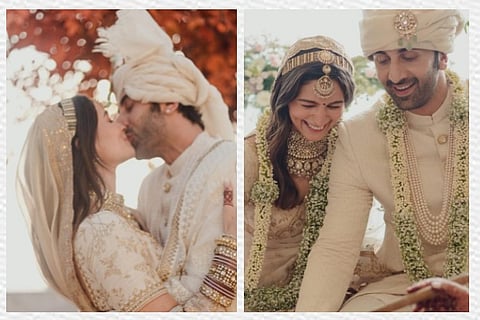 Bollywood actors Alia and Ranbir Kapoor