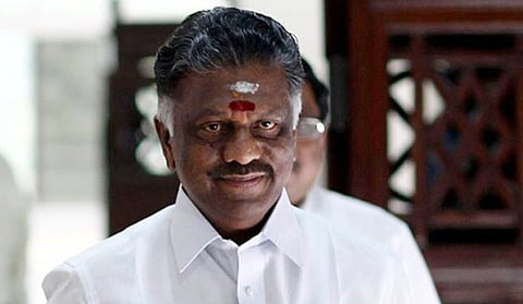 AIADMK coordinator and former chief minister O Panneerselvam