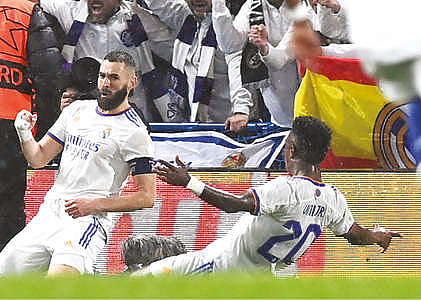 Benzema sets up Real’s 3-1 win