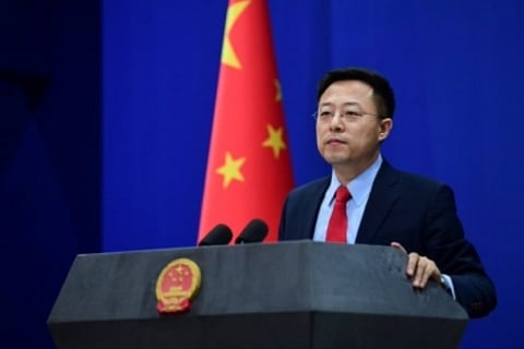 Chinese Foreign Ministry's Spokesperson Zhao Lijian.