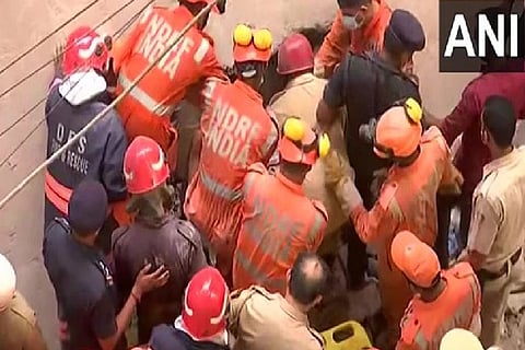 Visual from rescue operation