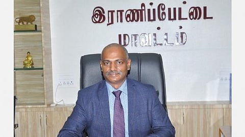 Ranipet Collector Baskara Pandian