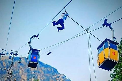 Visuals from the location (Source: PTI)