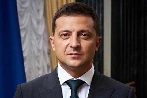 Ukrainian President Volodymyr Zelensky