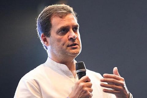 Congress leader Rahul Gandhi