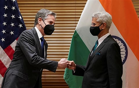 US Secretary of State Antony Blinken and EAM S Jaishankar