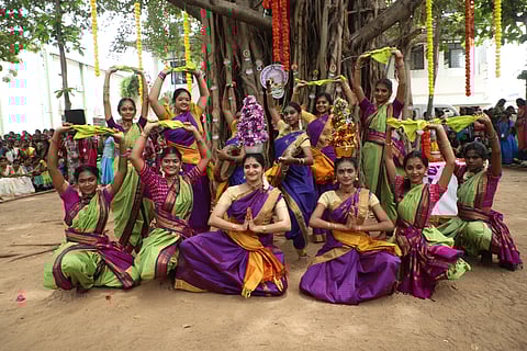 Students of Dr MGR Janaki College of Arts and Science for Women