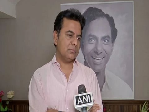 TRS Working President and Telangana Minister KT Rama Rao