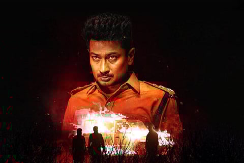 Udhayanidhi Stalin's Nenjuku Needhi poster look