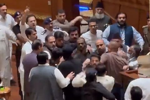 Screengrab from the video