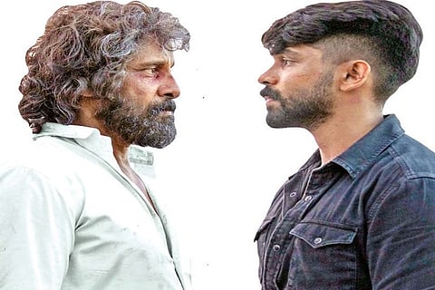 Chiyaan Vikram and Dhruv