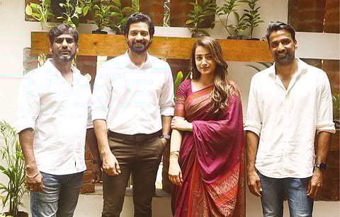 Team of The Road at the launch ceremony