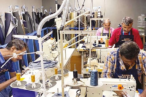 Derby tailor shop at Anna Nagar