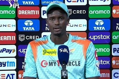 Lucknow Super Giants' all-rounder Jason Holder