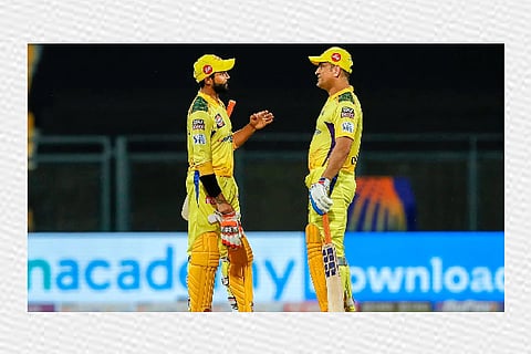 Ravindra Jadeja and Mahendra Singh Dhoni
