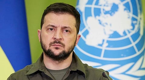 Ukrainian President Volodymyr Zelenskyy